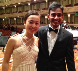 Kaili Wang, winner of the 2015 Curb Concerto Competition Vinay Parameswaran, May 21, 2015