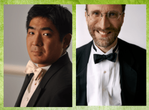 Jun Iwasaki, concertmaster; Roger Wiesmeyer, English Horn