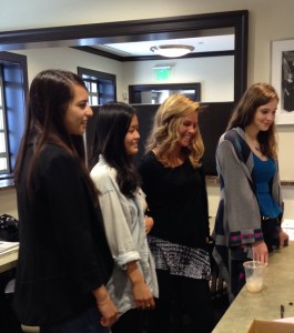 reviewing the project board