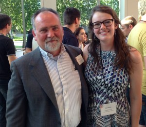 with Rita Pfeiffer at the Vanderbilt Music & Mind Kickoff reception, August 1, 2015