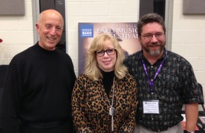 Nashville Early Music Festival: (l to r) Francis Perry, Artistic Director; Mitzi Thompson-Matlock, Director of Marketing and Publicity; Dustin Art Williams, Executive Director