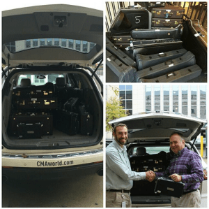 a van full of instruments for MNPS students through the Nashville Symphony's Instrument Loan Program