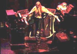 Rick Wakeman being way cooler than I will ever be, sometime in the 1970s