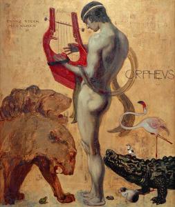 Orpheus by Franz von Stuck (1863-1928)