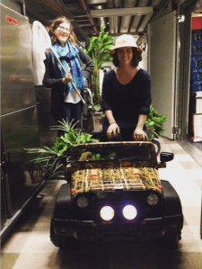 from my instagram feed: Nashville Symphony Education & Community Engagement staff (l to r) Kristen Freeman and Kelley Bell prepare for the Get Wild Pied Piper concert, February 2016