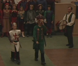 Saint George, the Dragon, and the Music Master